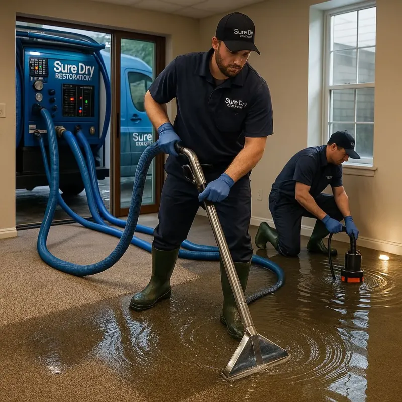 Water Extraction and Removal process in Lake Kiowa, TX